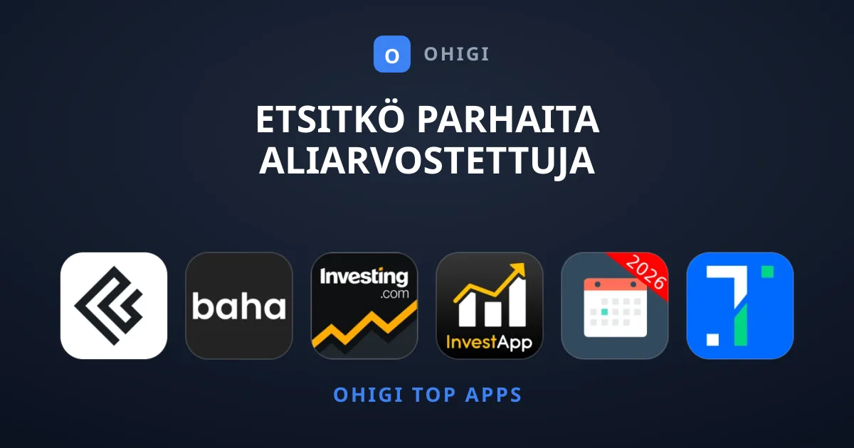 Etsitkö Parhaita Aliarvostettuja Talous-sovelluksia?